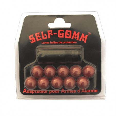 Adaptateur pour armes d'alarme Sapl avec 10 projectiles