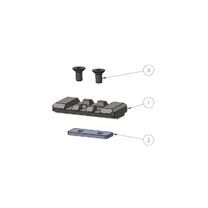 Adaptateur Voere pour Bipied K15/S16
