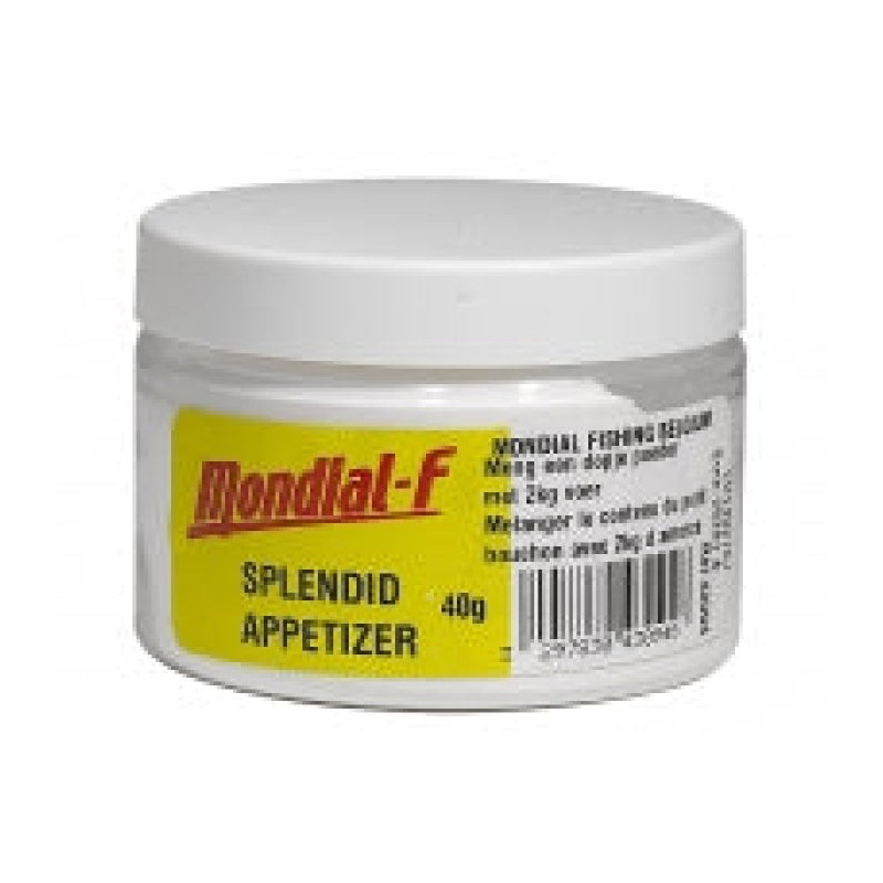 Additif poudre -Splendid Appetizer - Mondial Fishing - 40G