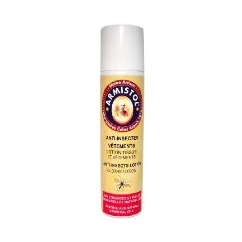 Aérosol anti-insectes Armistol pour vêtements - 110 ml