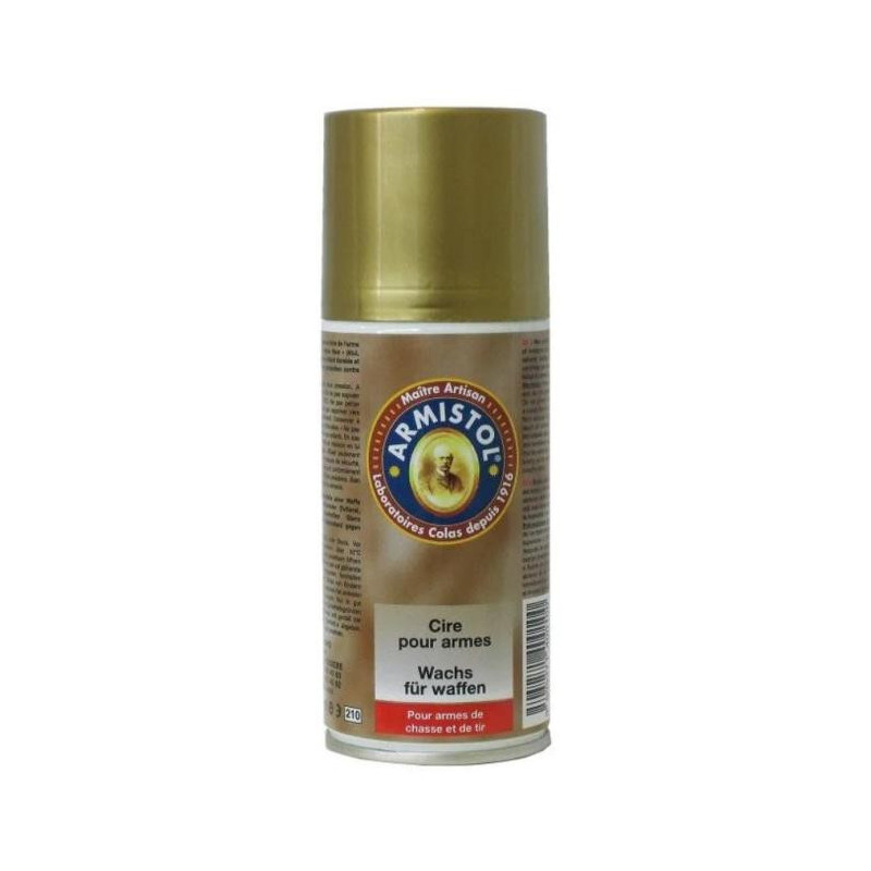 Aérosol cire pour armes Armistol - 150 ml