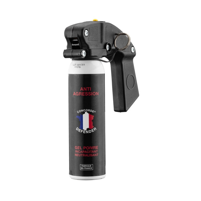 Aérosol Concorde Defender Gel Poivre avec Poignée - 100ml