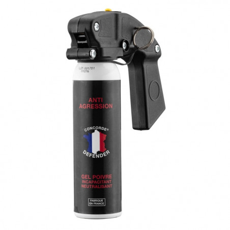 Aérosol Concorde Defender Gel Poivre avec Poignée - 100ml