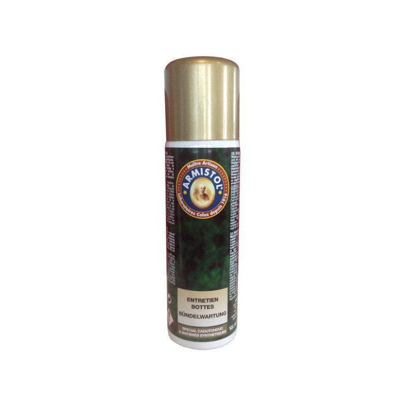 Aérosol d'entretien bottes caoutchouc Armistol - 150 ml