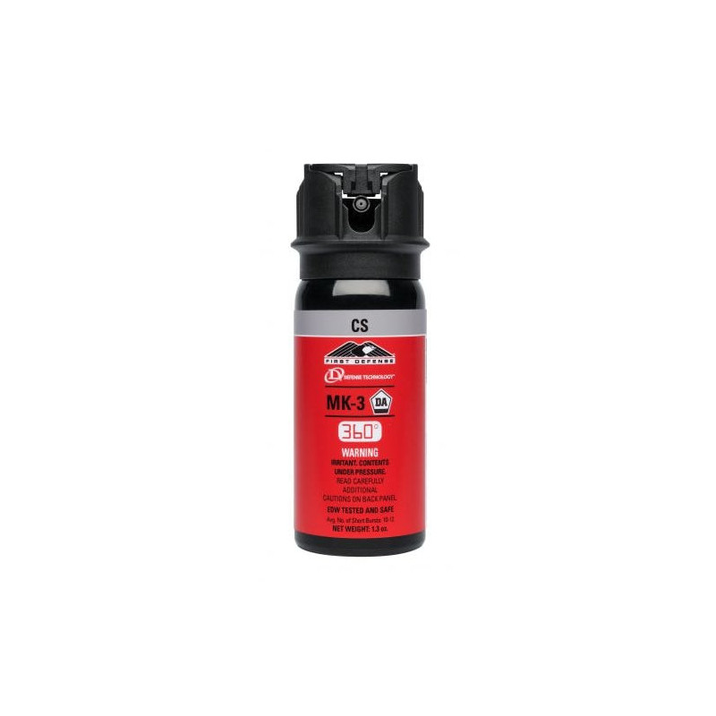 Aérosol Defense Technology MK-3 First Defense Gel CS 360°