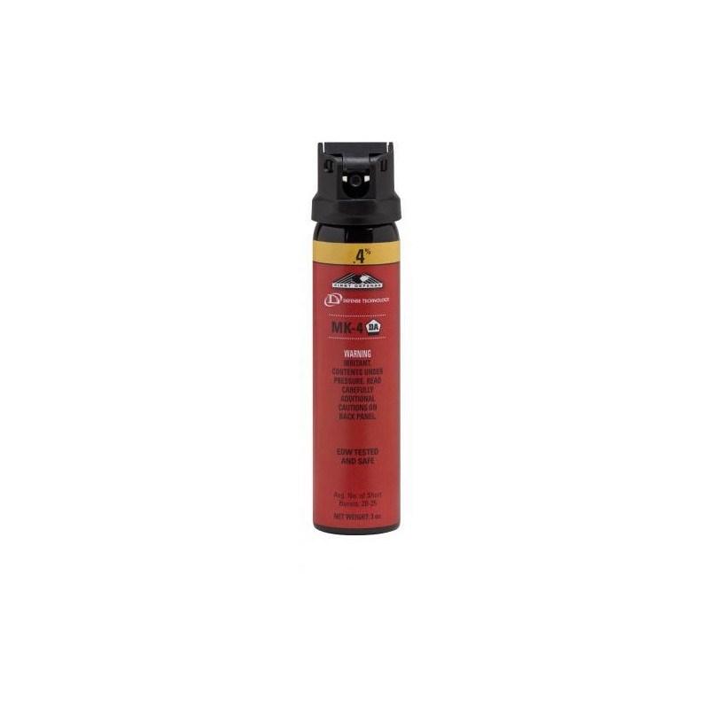 Aérosol Defense Technology MK-4 Classic Patrol Mousse 0.4%