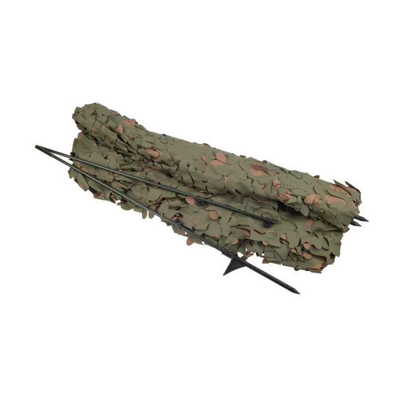 Affut Camouflage Camo Ultralight Complet 1,5 x 4,5m - Pieds Fournis