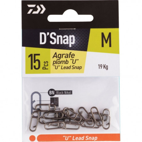 Agrafes Daiwa à Plomb U