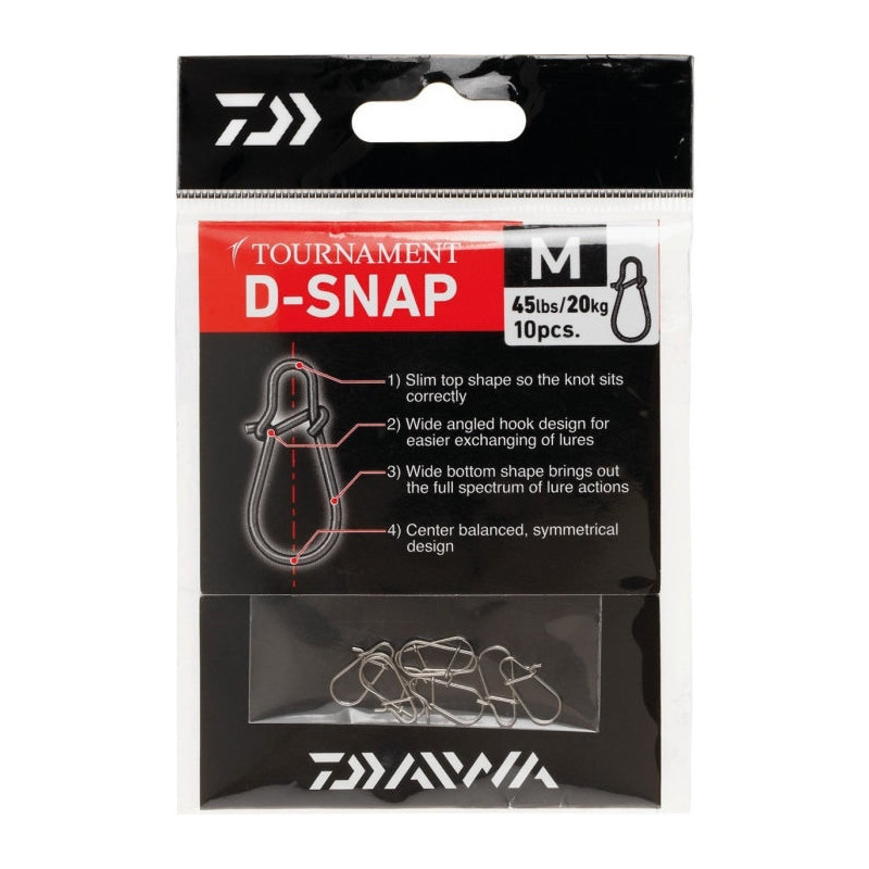 Agrafes Daiwa Tournament D-Snap