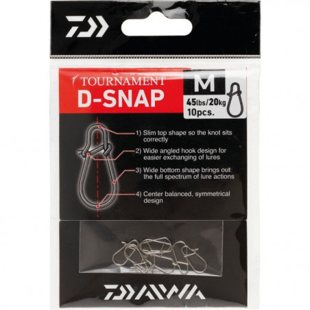 Agrafes Daiwa Tournament D-Snap