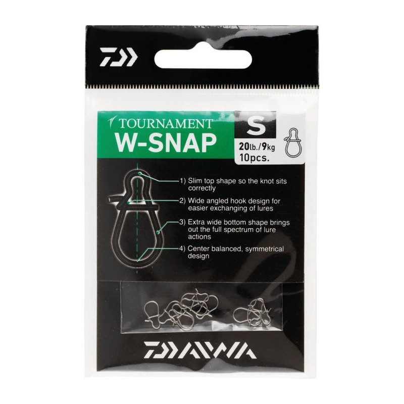 Agrafes Daiwa Tournament W-Snap