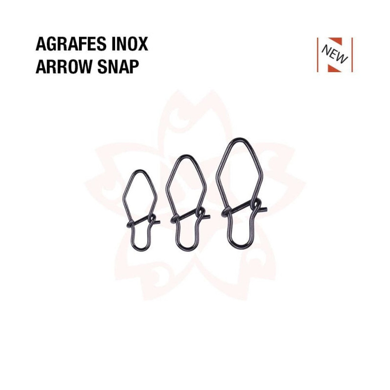 Agrafes Sakura Diamond Snap - Nickelées - Par 10