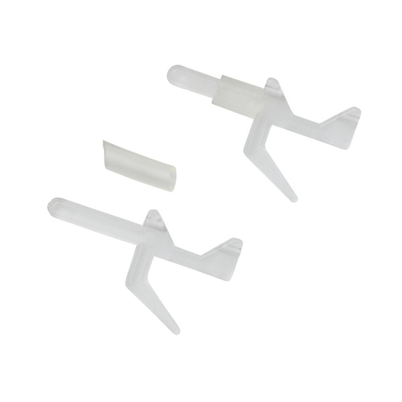 Agrafes Sunset Plastic Bait clip Tube ST-2301 - Par 5