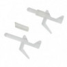 Agrafes Sunset Plastic Bait clip Tube ST-2301 - Par 5