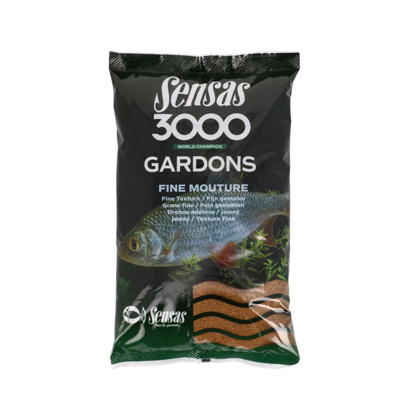 Amorce Sensas 3000 Gardons Fine Mouture - 1 kg