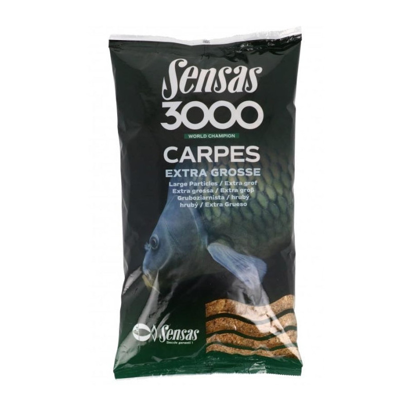 Amorce Sensas 3000 Carpes Extra Grosse
