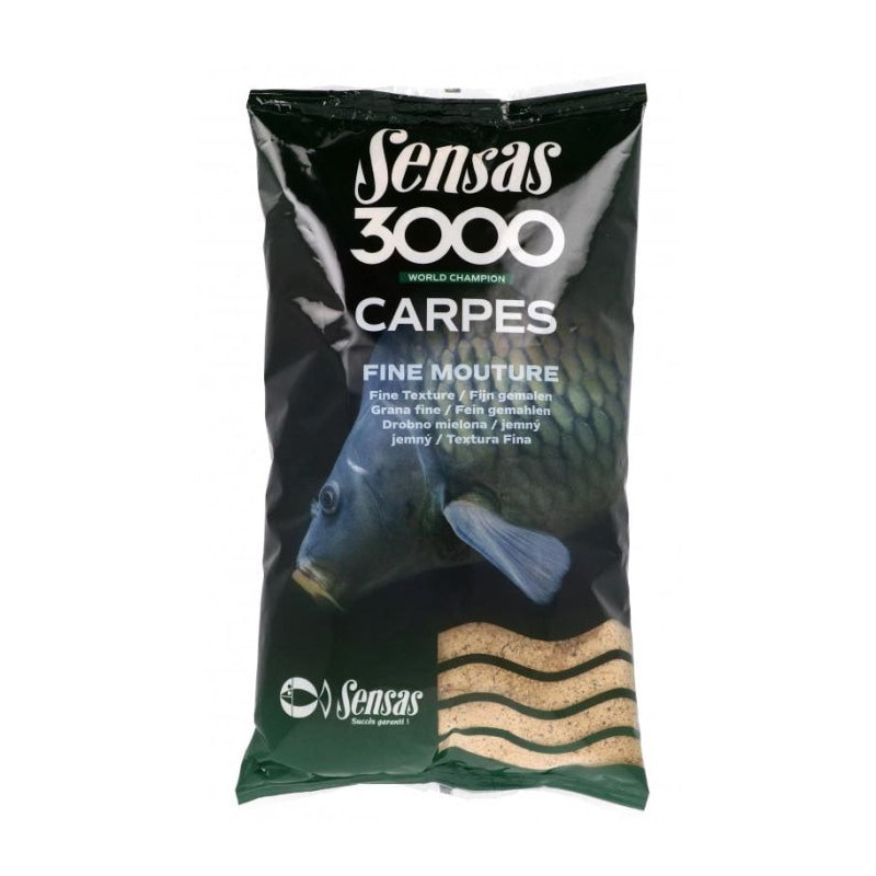 Amorce Sensas 3000 Carpes Fine Mouture