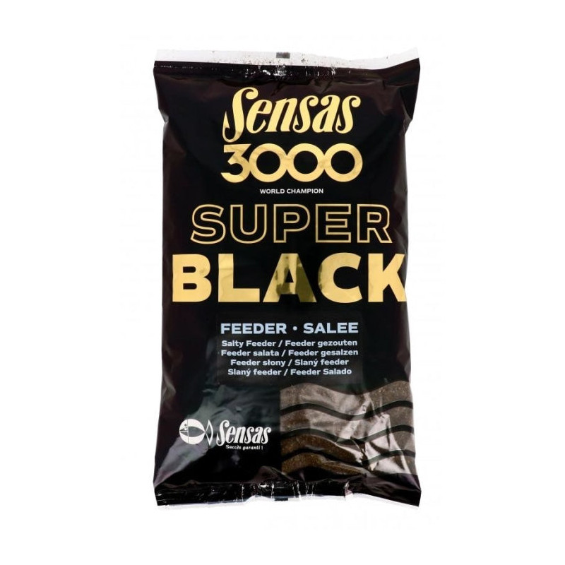 Amorce Sensas 3000 Dark Feeder Salée - 1 kg