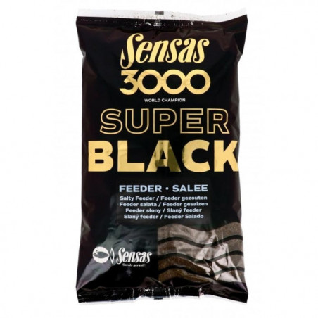 Amorce Sensas 3000 Dark Feeder Salée - 1 kg