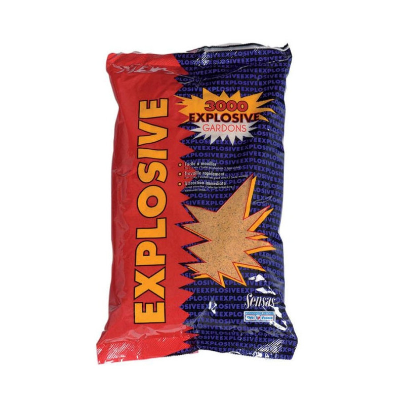 Amorce Sensas 3000 Explosive Etang - 1 kg
