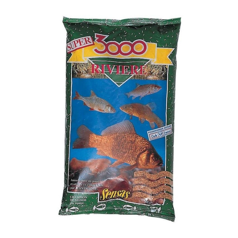 Amorce Sensas 3000 Riviere - 1 kg