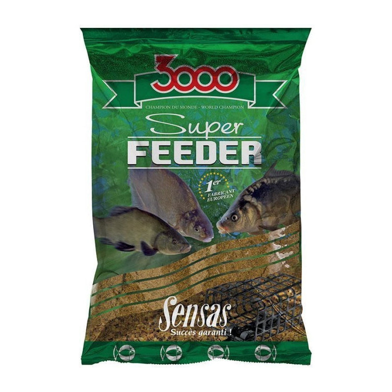 Amorce Sensas 3000 Super Feeder Lake - 1 kg