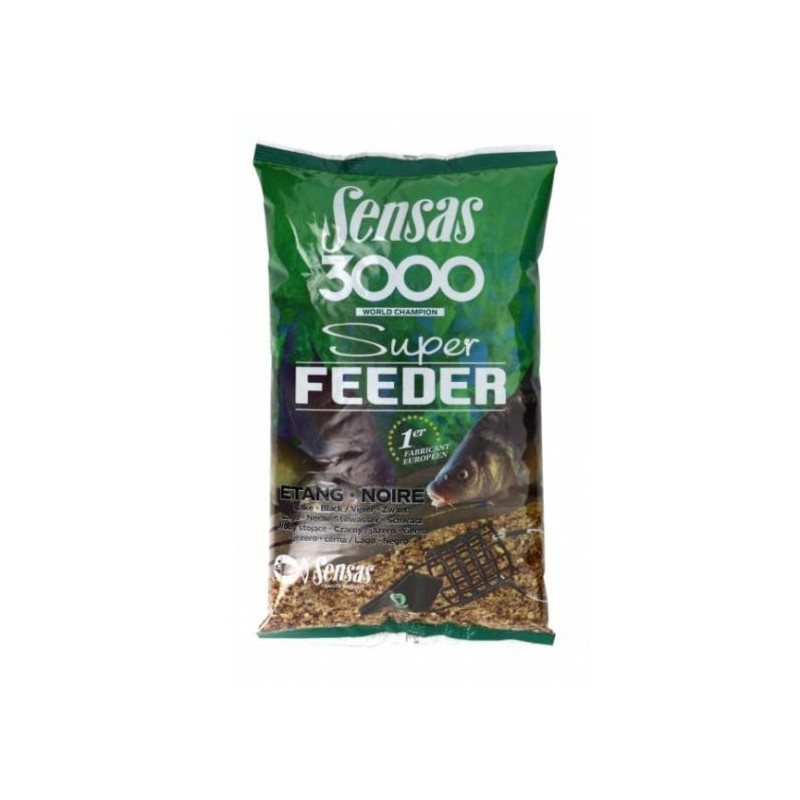Amorce Sensas 3000 Super Feeder Lake Black - 1 kg