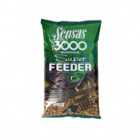 Amorce Sensas 3000 Super Feeder Lake Black - 1 kg