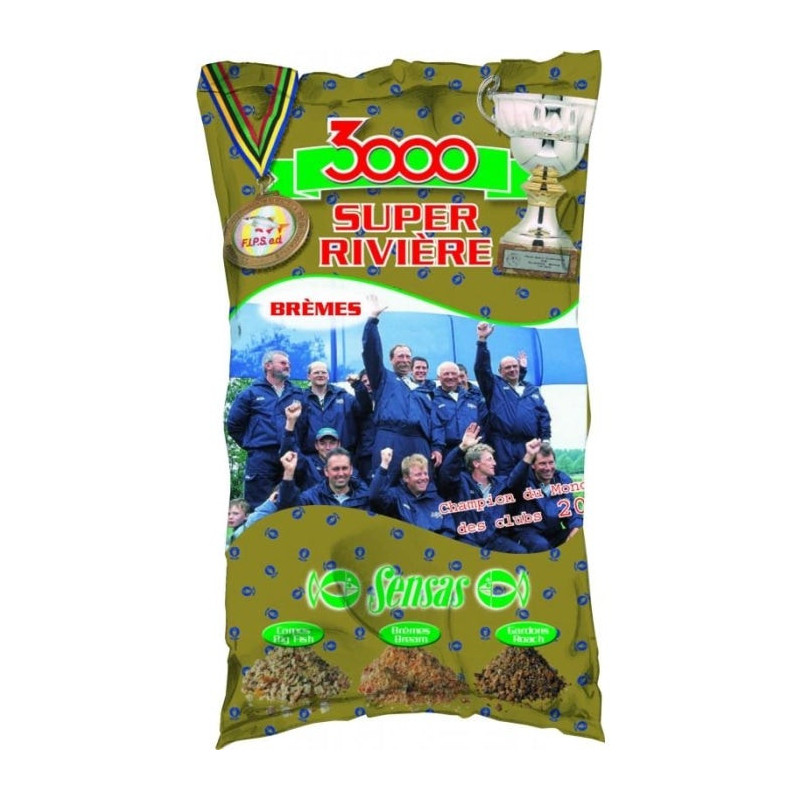 Amorce Sensas 3000 Super Riviere Bremes