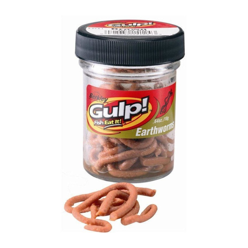 Appât Berkley Gulp Earthworm