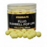 Appât Fluo dumbell pop ups Yellow 14mm - Starbaits - 70g