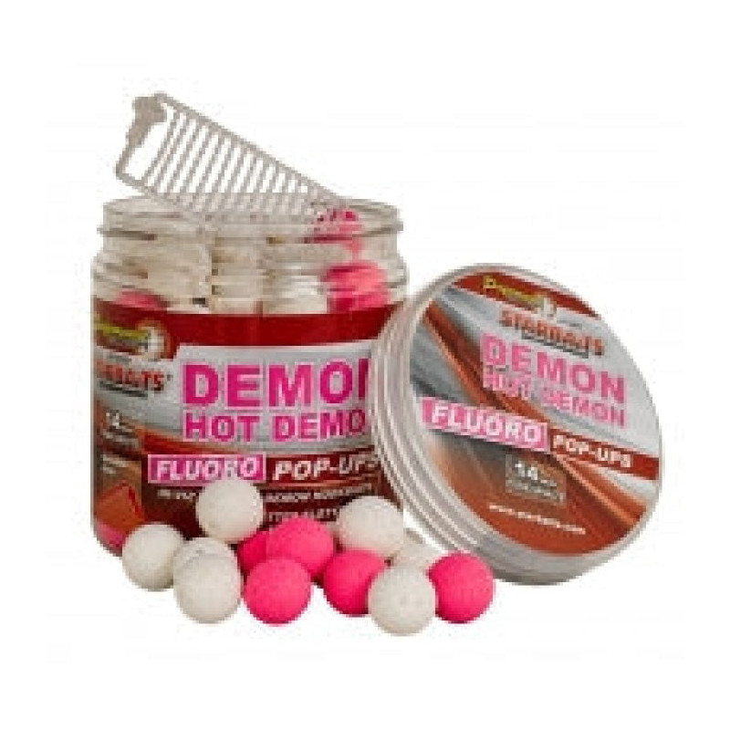 Appât PC Demon hot Demon Fluo Pop Up 14mm - Starbaits - 80gr