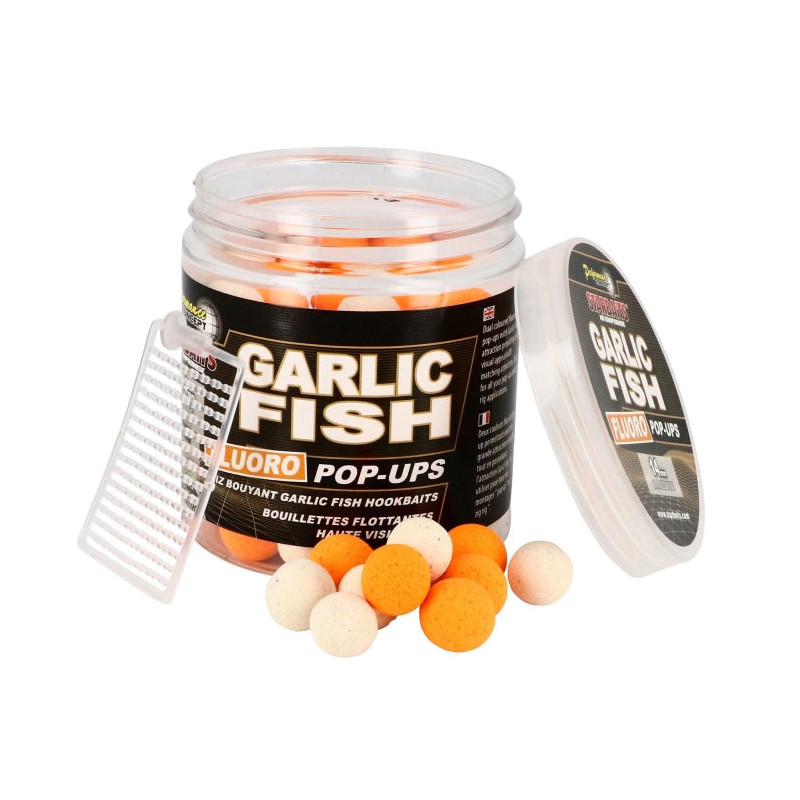 Appât PC Garlic Fish Fluo Pop Up 14mm - Starbaits - 80gr