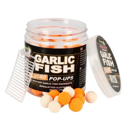 Appât PC Garlic Fish Fluo Pop Up 14mm - Starbaits - 80gr