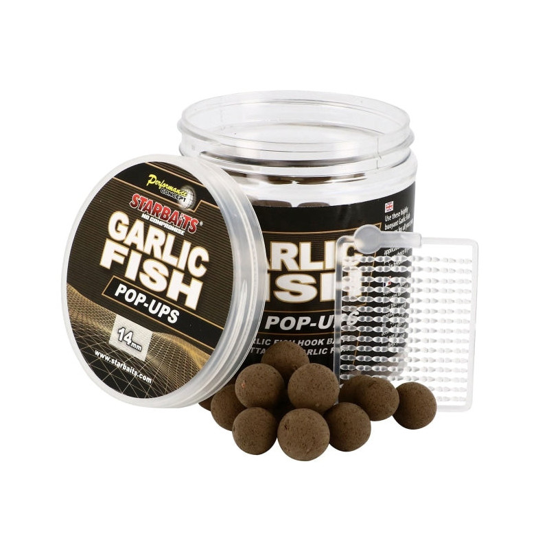 Appât PC Garlic Fish Pop Up 14mm - Starbaits - 80gr