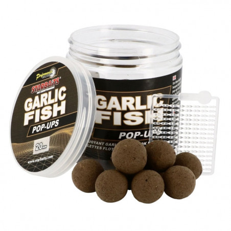 Appât PC Garlic Fish Pop Up 20mm - Starbaits - 80gr