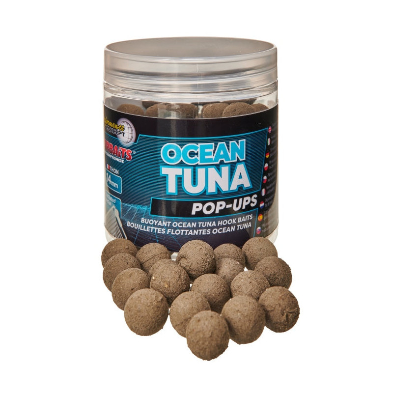 Appât Pc Ocean Tuna Pop Up 14mm - Starbaits - 80gr