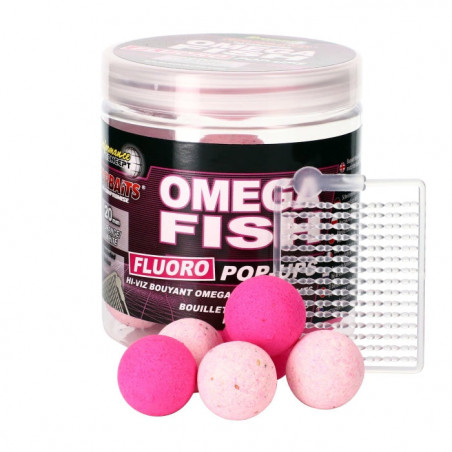 Appât PC Omega Fish Fluo Pop Up 20mm - Starbaits - 80gr