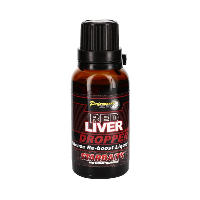 Appât PC Red Liver Dropper - Starbaits - 30ml