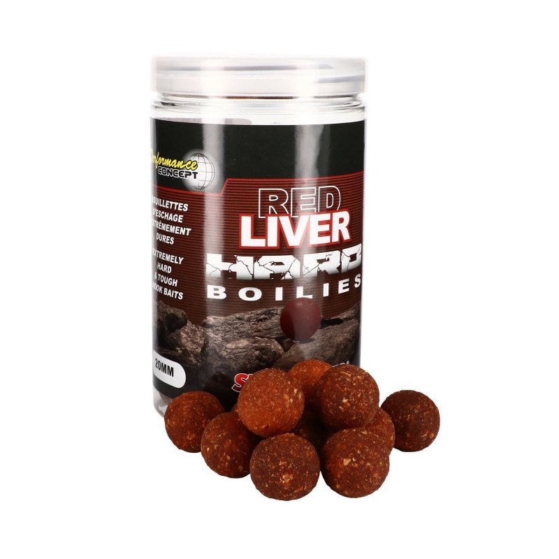 Appât PC Red liver Hard baits 20mm - Starbaits - 200g