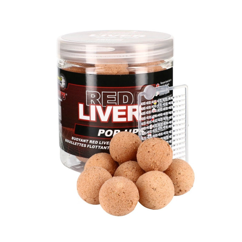 Appât PC Red Liver Pop Up 20mm - Starbaits - 80gr