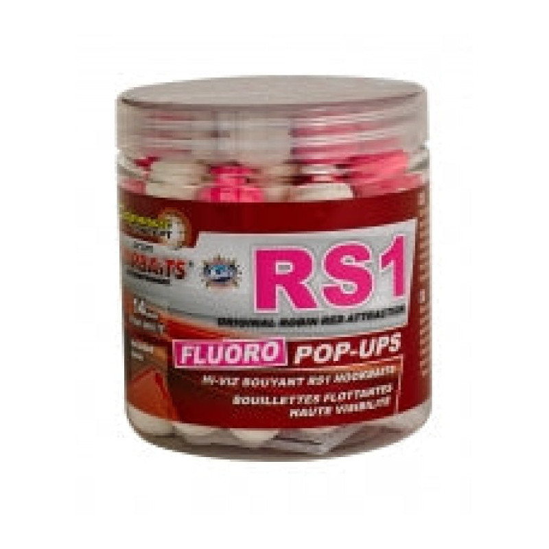 Appât PC RS1 Fluo Pop Up 14mm - Starbaits - 80gr