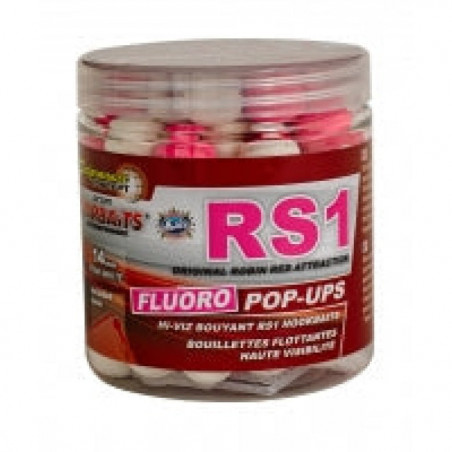 Appât PC RS1 Fluo Pop Up 14mm - Starbaits - 80gr