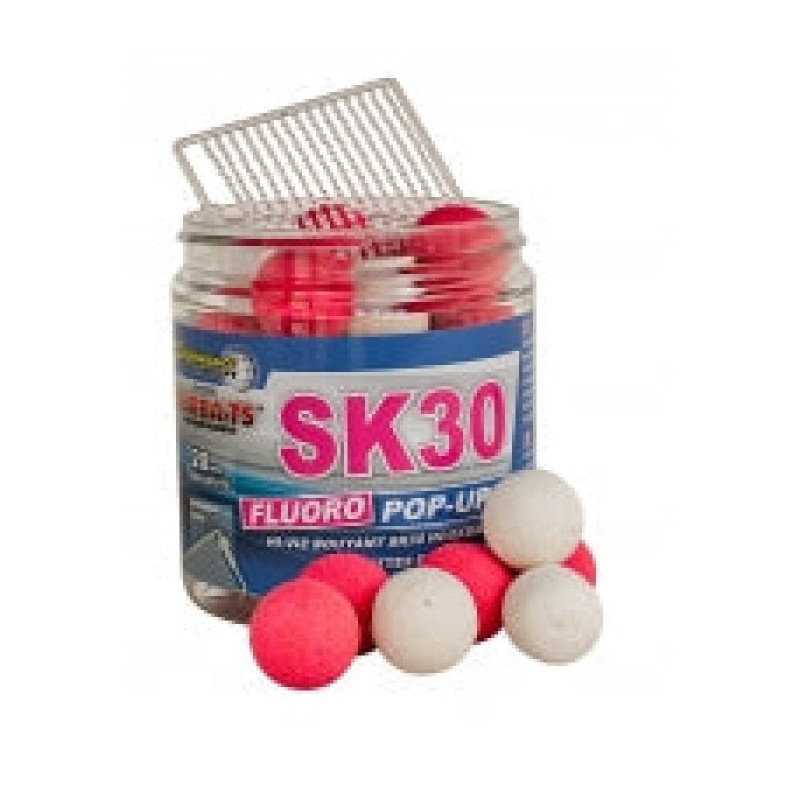 Appât PC SK 30 Fluo Pop Up 20mm - Starbaits - 80gr