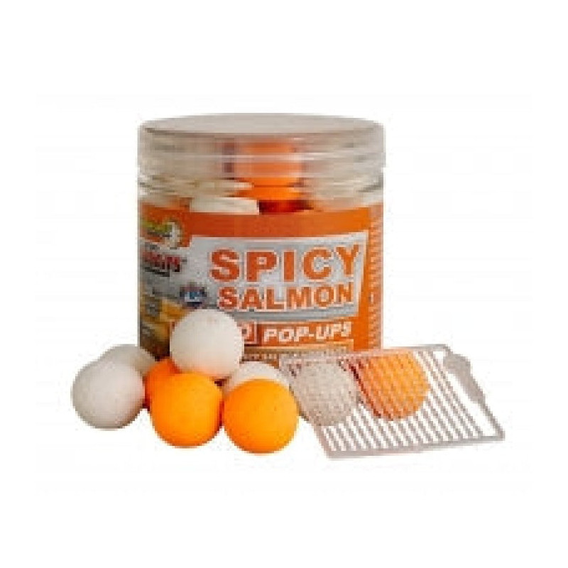 Appât PC Spicy Salmon Fluo Pop Up 20mm - Starbaits - 80gr