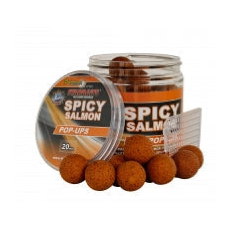 Appât PC Spicy Salmon Pop Up 20mm - Starbaits - 80gr
