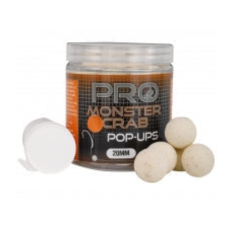 Appât Pro Monstercrab Pop Up 20mm - Starbaits - 80gr