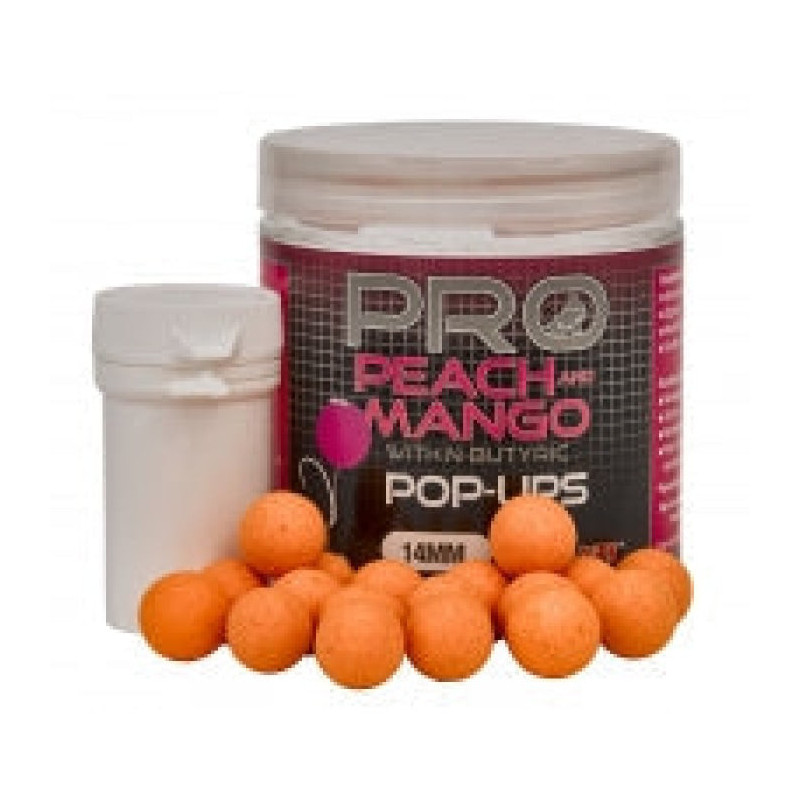 Appât Pro Peach & Mango Pop Up 14mm - Starbaits - 80gr