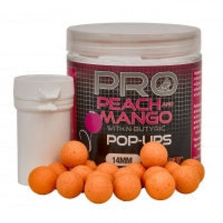 Appât Pro Peach & Mango Pop Up 14mm - Starbaits - 80gr