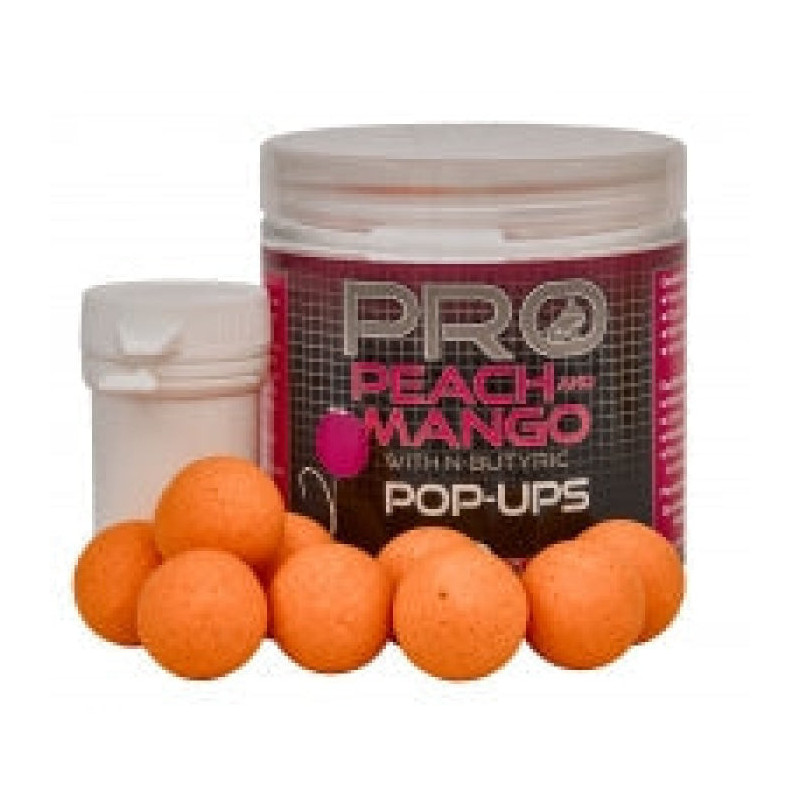 Appât Pro Peach & Mango Pop Up 20mm - Starbaits - 80gr
